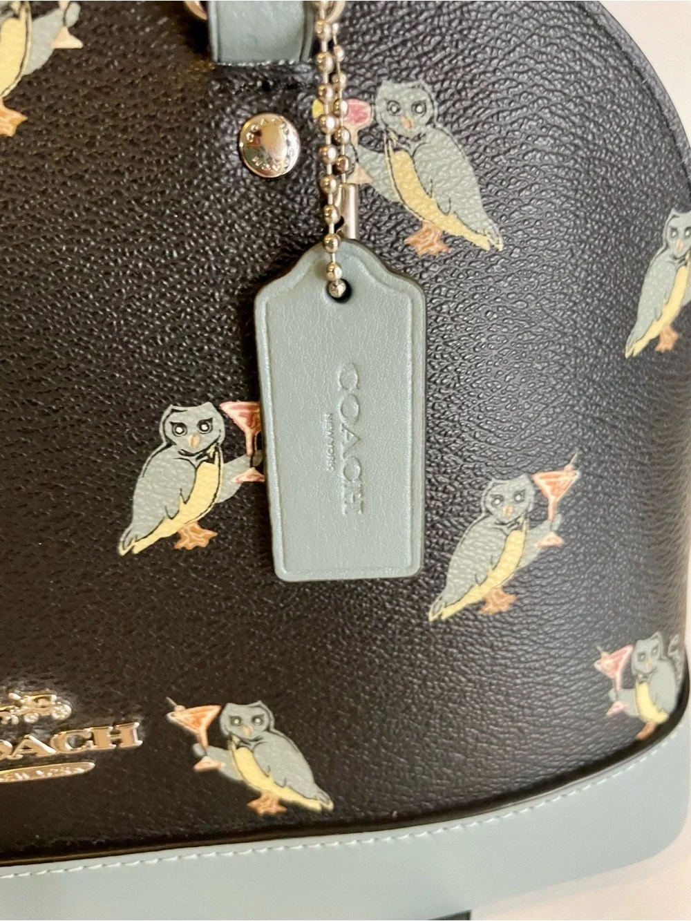 Coach Party Owl Satchel